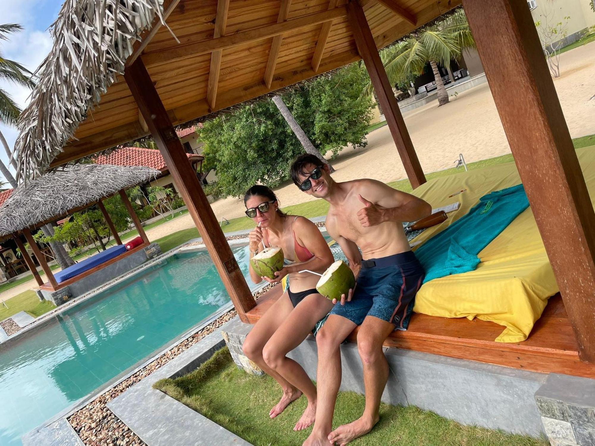 Blue Waves Kite Surfing Beach Resort Kalpitiya Exterior photo